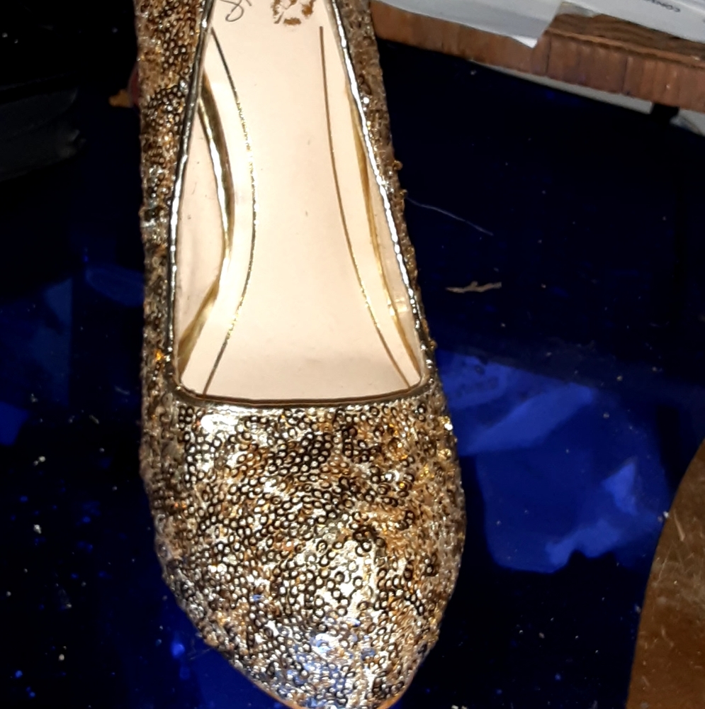 Y2k era Colin Stuart sequin heels - Picture 8 of 9